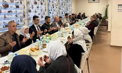 Kaymakam Çelik, 65 yaş üstü ailelerle iftarda buluştu