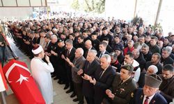 Kıbrıs gazisi törenle son yolculuğuna uğurlandı