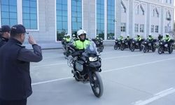 Samsun’da 11 yeni motosikletli Şahin ekibi göreve başladı