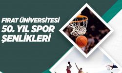 FÜ’de 50. yıl coşkusu spor şenlikleriyle sürüyor