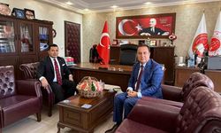 Anamur Kaymakamı Bozdemir, Başsavcı Çatlı’yla vedalaştı