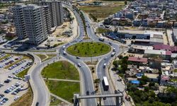 Mersin’de D-400 üzerindeki kavşaklara peyzaj düzenlemesi