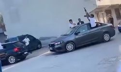 Düğünde uzun namlulu silahlarla tehlikeli kutlama