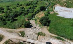 İznik’te kuraklık alarmı...Çakırca deresi kurudu, göl çekilmeye başladı
