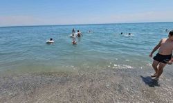 Van Gölü sahilleri Ege’yi aratmıyor