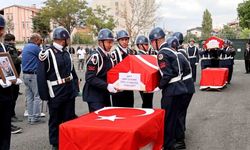 Aksaray’da şehit jandarmalar gözyaşlarıyla memleketlerine uğurlandı