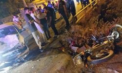 Iğdır’da otomobil ile motosiklet çarpıştı: 2’si ağır 3 yaralı