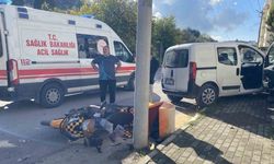 Bursa’da eğitim pistinde feci kaza...Ehliyetsiz genç kuryeye çarptı