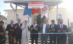 Depremin yıktığı kentte inşası tamamlanan 107’nci cami ibadete açıldı