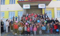 Hamur’da "Mutlu et, mutlu ol" projesi öğrencileri sevindirdi