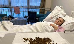 Hastadan çıkan taşları sayamadılar