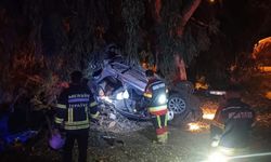 Otomobil takla attı: 1 ölü 3 yaralı