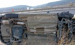 Otomobil yoldan çıktı, 1 yaralı