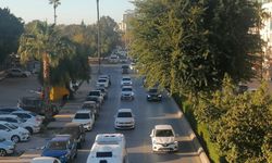 Mersin’de 17 Aralık sabahında birçok yolda trafik yoğunluğu yaşandı