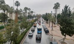 Mersin’de yılın son sabahında trafiğin durumu