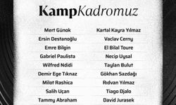 Beşiktaş’ın, Trabzonspor maçı kamp kadrosu belli oldu