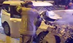 Diyarbakır’da zincirleme kaza: 3 yaralı