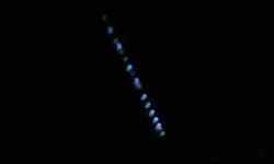 Elon Musk’ın ‘Starlink uydu zinciri’ Erzincan semalarında görüldü