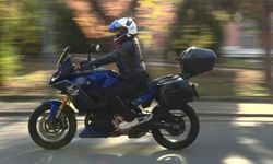 Kadın sürücü İspanya’dan Türkiye’ye motosikletle 4,5 günde geldi: Sınırda gözyaşlarını tutamadı