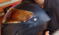 Kaskla yaşama tutunan motosikletli genç: "Polisler doğru söylüyormuş"