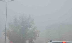 Kayseri’de sis görüş mesafesini düşürdü
