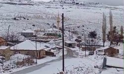 Mersin’in yüksek kesimlerinde kar yağışı etkili oldu