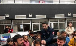 Minik öğrenciler 112’yi yerinde öğrendi