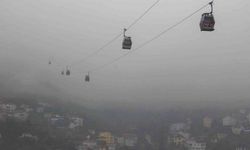 Ordu’da sis kartpostallık manzara oluşturdu