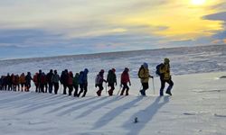 Sarıkamış şehitlerini dağcılar 3 bin rakımda andı