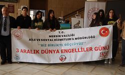 Mersin’de, 3 Aralık Dünya Engelliler Günü’ne özel resim sergisi