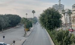 20 Aralık Cumartesi günü Mersin’deki yollar sessizliğe büründü