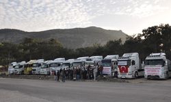 Mersin Silifkeli kamyonculardan taşeron tepkisi