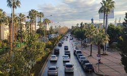 Mersin’de haftanın son mesai günü olan 23 Ocak’ta trafiğin durumu