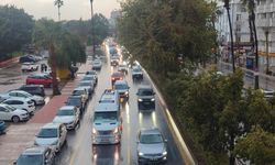 Mersin’de haftanın son mesai günü olan 30 Ocak’ta trafiğin durumu