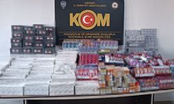 Mersin'de binlerce kaçak ürün ele geçirildi