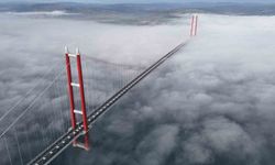 1915 Çanakkale Köprüsü sisler içinde mest etti