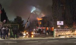 Adana'da fabrika yangını