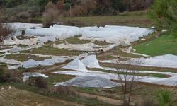 Antalya'daki hortum anı kamerada: Konteynerler savruldu, araç gitmekte zorlandı