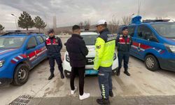 Drift attı, sanal devriyeye yakalandı