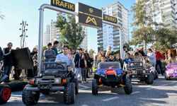 Mersin'deki Trafik Parkı çocukların akınına uğradı