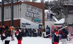 Palandöken'de sömestir tatili yoğunluğu