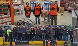 Mersin Halkevleri’nden Migros ve liman işçilerine destek