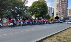 Mersin’de Yemeksepeti işçilerinin grevi sürüyor