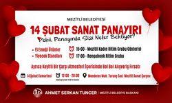 Mezitli’de 14 Şubat’a renk katacak etkinlik: Sanat Panayırı