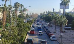 Mersin’de haftanın ilk mesai günü olan 16 Şubat’ta trafiğin durumu