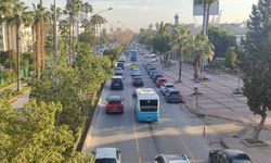 Mersin’de 3 Şubat Salı günü yoğun olan yollar