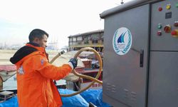 Mersin'de deniz kirliliğine geçit yok: 25 bin metreküp tekne atığı bertaraf edildi