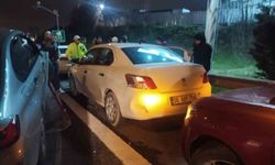 TEM'i kilitleyen 8 araçlı zincirleme kaza