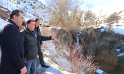 Turizme kazandırılması planlanan Sırakayalar Şelalesi'nde çalışma başlatılacak