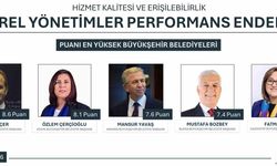 Yerel Yönetimler Performansı'nda başkan Vahap Seçer birinci sırada